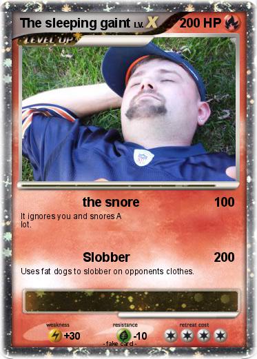 Pokemon The sleeping gaint
