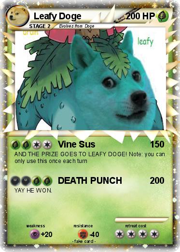 Pokemon Leafy Doge