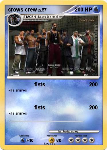 Pokemon crows crew