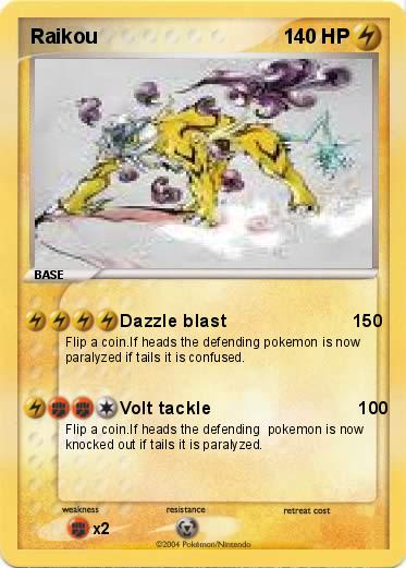 Pokemon Raikou