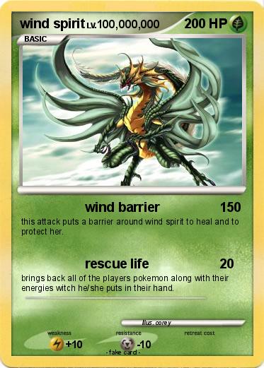 Pokemon wind spirit