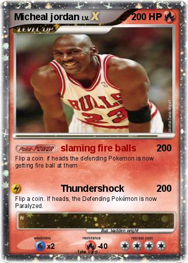 Pokemon Micheal jordan