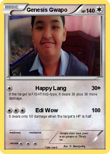 Pokemon Genesis Gwapo