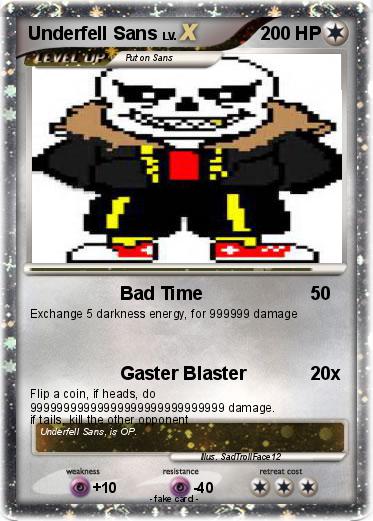 Pokemon Underfell Sans