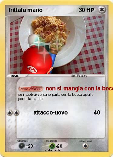 Pokemon frittata mario