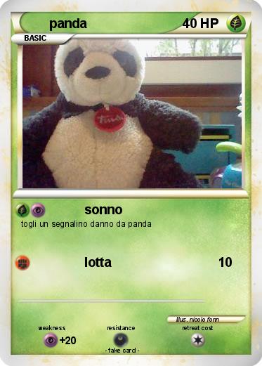 Pokemon panda