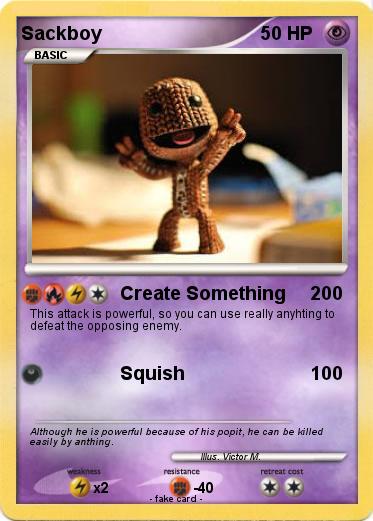 Pokemon Sackboy
