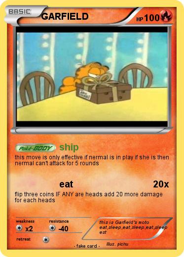 Pokemon GARFIELD