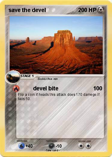 Pokemon save the devel