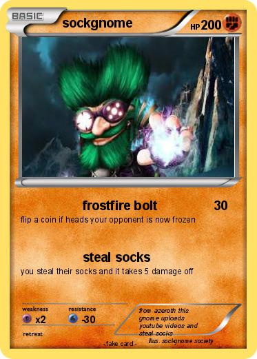 Pokemon sockgnome