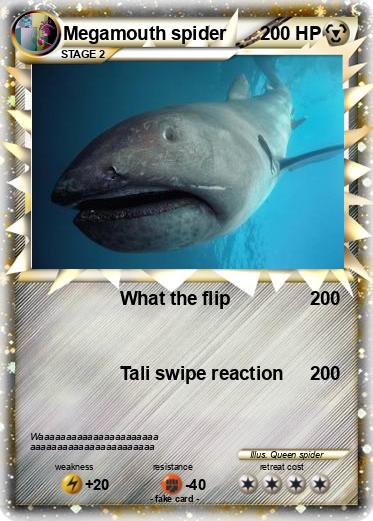 Pokemon Megamouth spider