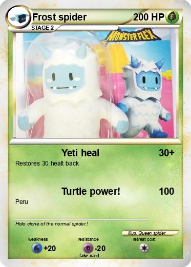 Pokemon Frost spider