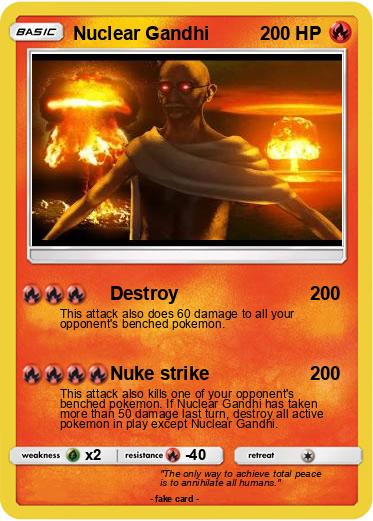 Pokemon Nuclear Gandhi