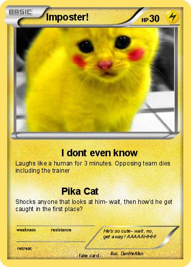 Pokemon Imposter!