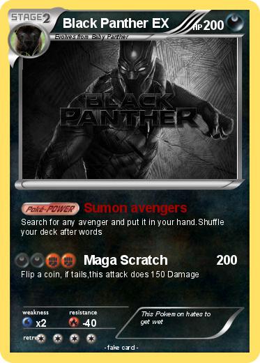 Pokemon Black Panther EX