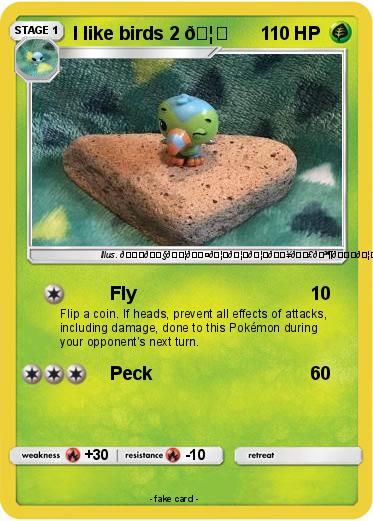 Pokemon I like birds 2 ?