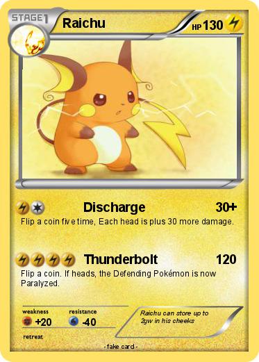 Pokemon Raichu