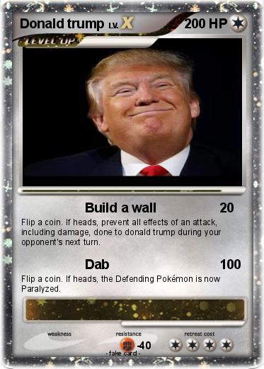 Pokemon Donald trump