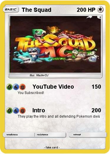Pokemon The Squad
