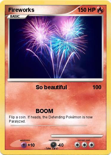 Pokemon Fireworks