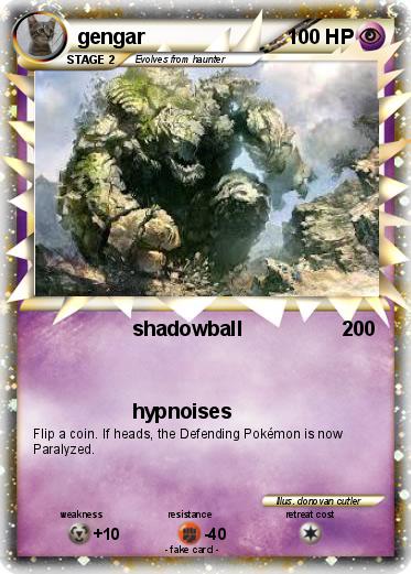 Pokemon gengar