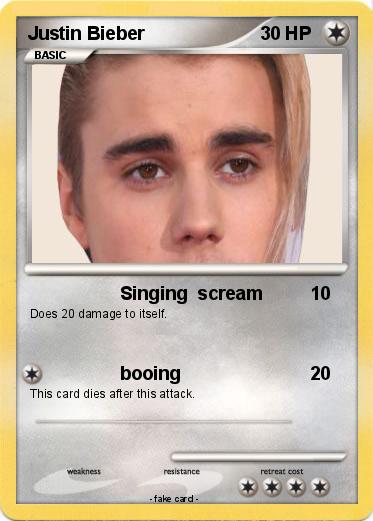 Pokemon Justin Bieber