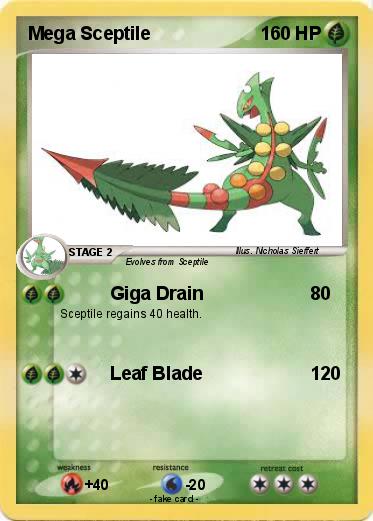 Pokemon Mega Sceptile