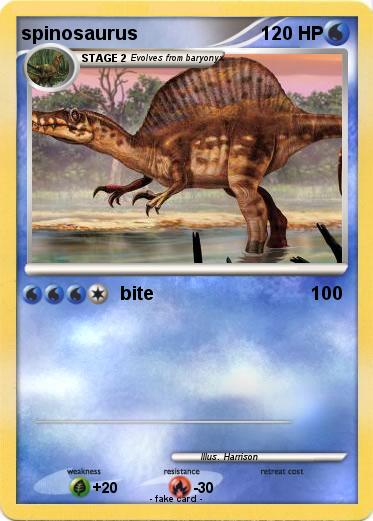 Pokemon spinosaurus
