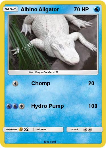 Pokemon Albino Aligator