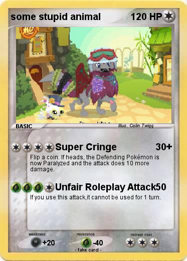 Pokemon some stupid animal