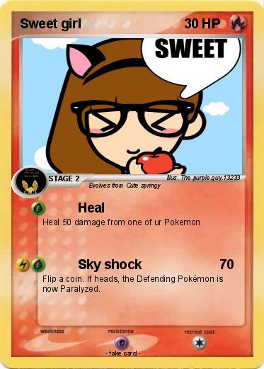 Pokemon Sweet girl