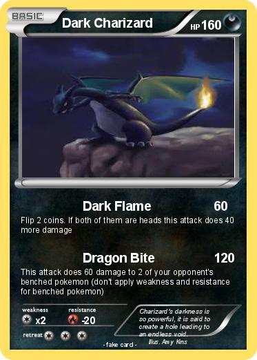 Pokemon Dark Charizard