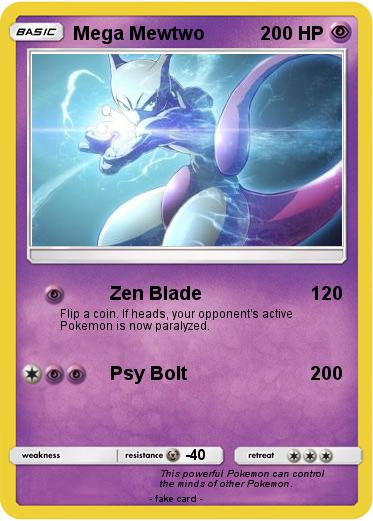 Pokemon Mega Mewtwo