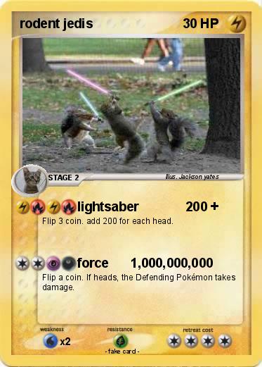 Pokemon rodent jedis