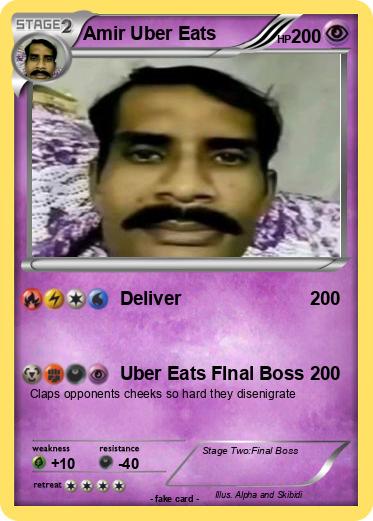 Pokemon Amir Uber Eats