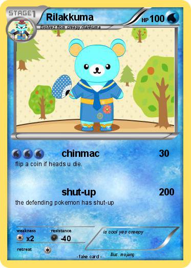 Pokemon Rilakkuma