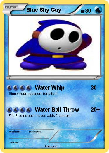 Pokemon Blue Shy Guy