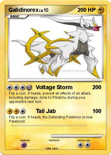 Pokemon Galidinorex