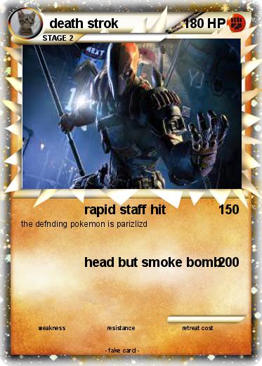 Pokemon death strok