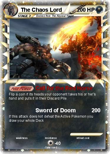 Pokemon The Chaos Lord