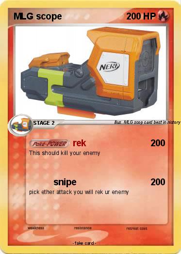 Pokemon MLG scope