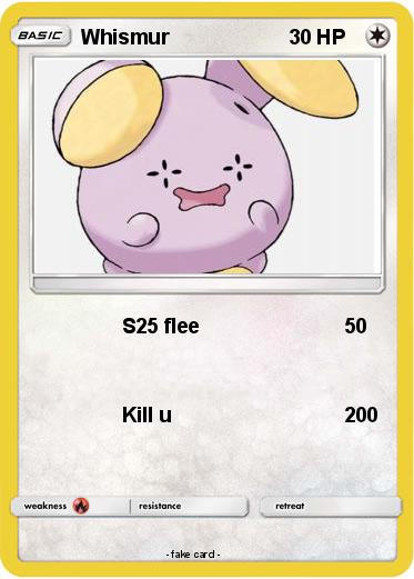 Pokemon Whismur