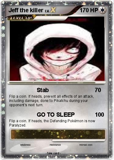 Pokemon Jeff the killer