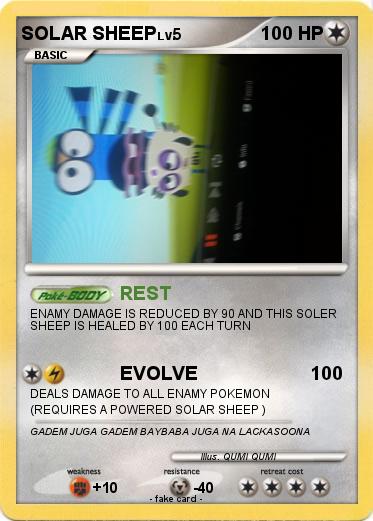 Pokemon SOLAR SHEEP