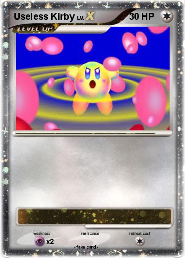 Pokemon Useless Kirby