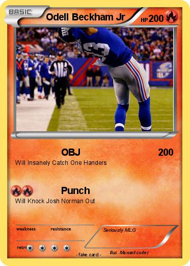 Pokemon Odell Beckham Jr