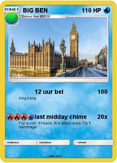Pokemon BIG BEN