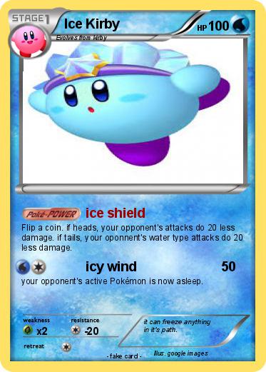 Pokemon Ice Kirby