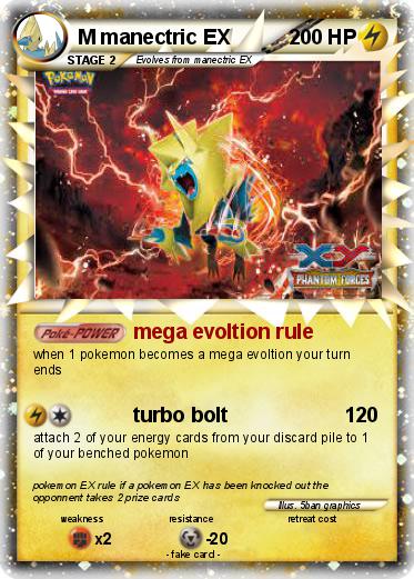 Pokemon M manectric EX
