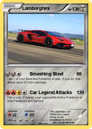Pokemon Lamborghini